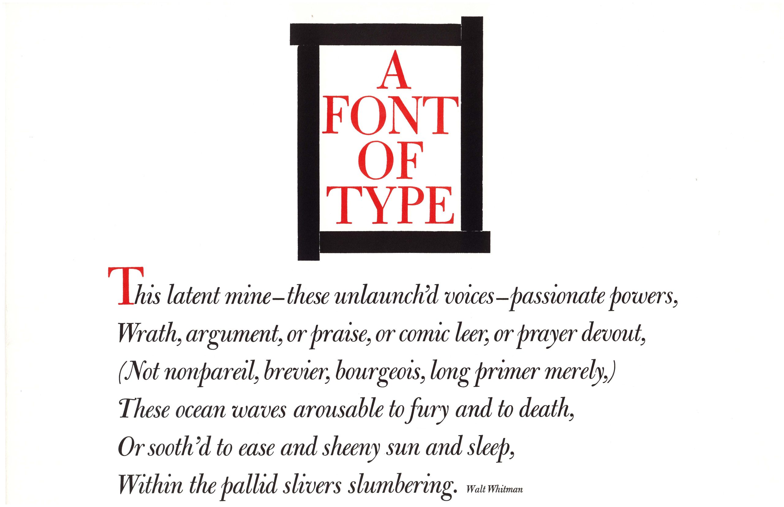 Font of Type