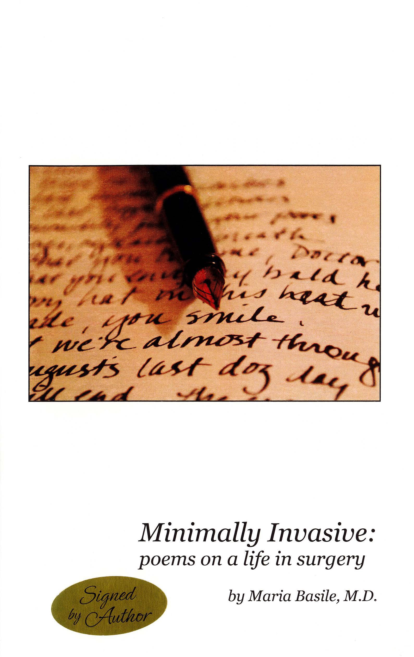 Minimally Invasive: poems on a life in surgery