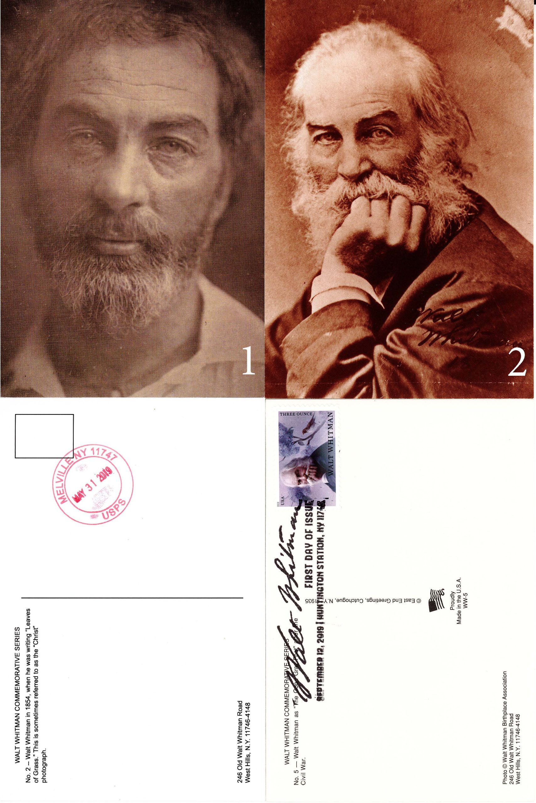Postcard- First Day of Issue Single Stamped