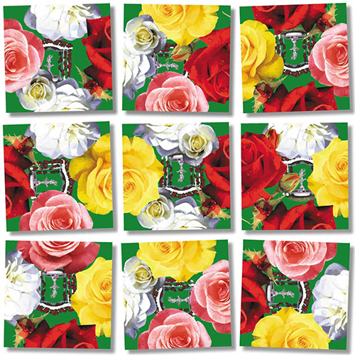 Puzzle- Scramble Squares: Roses