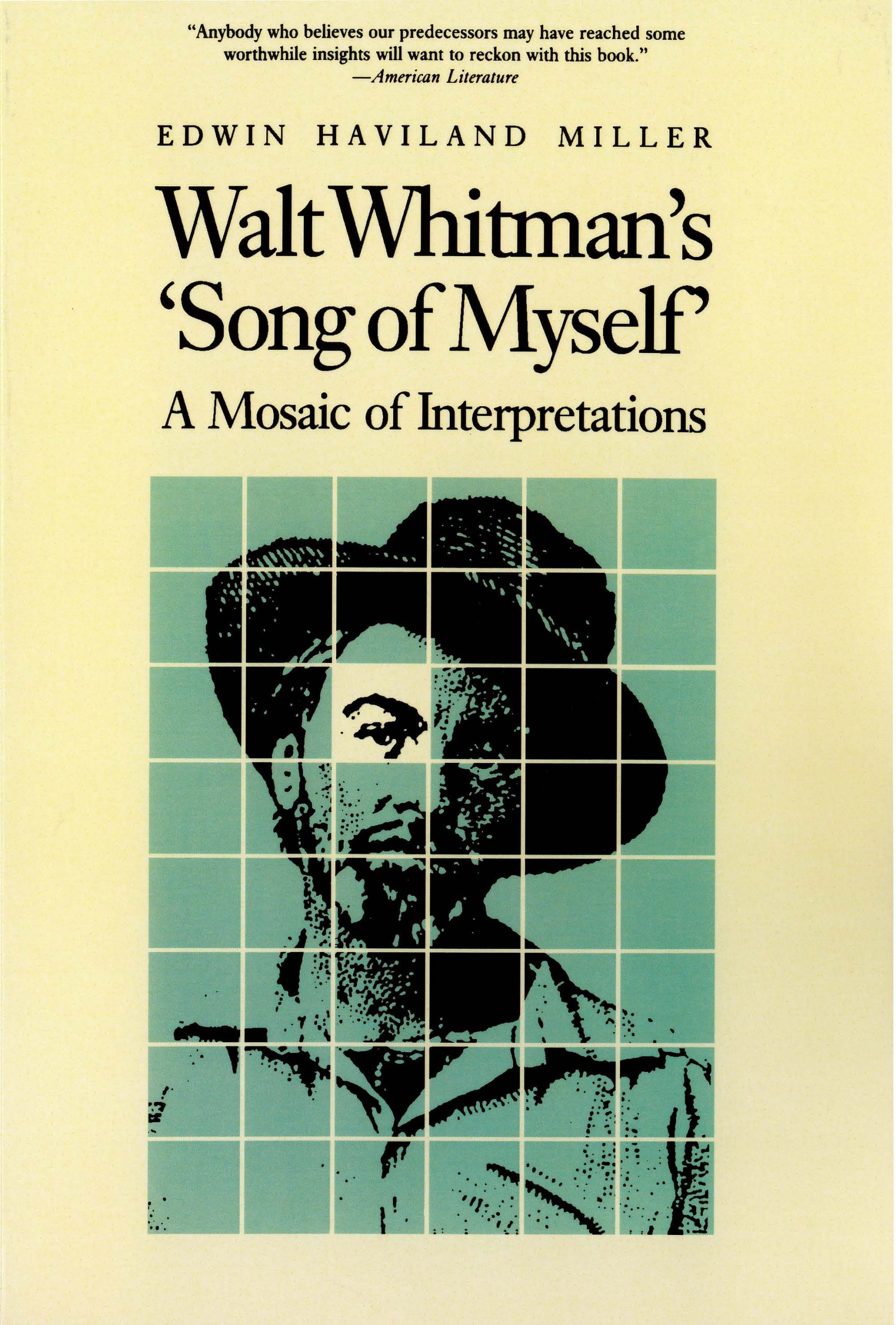 Walt Whitman’s ‘Song of Myself’