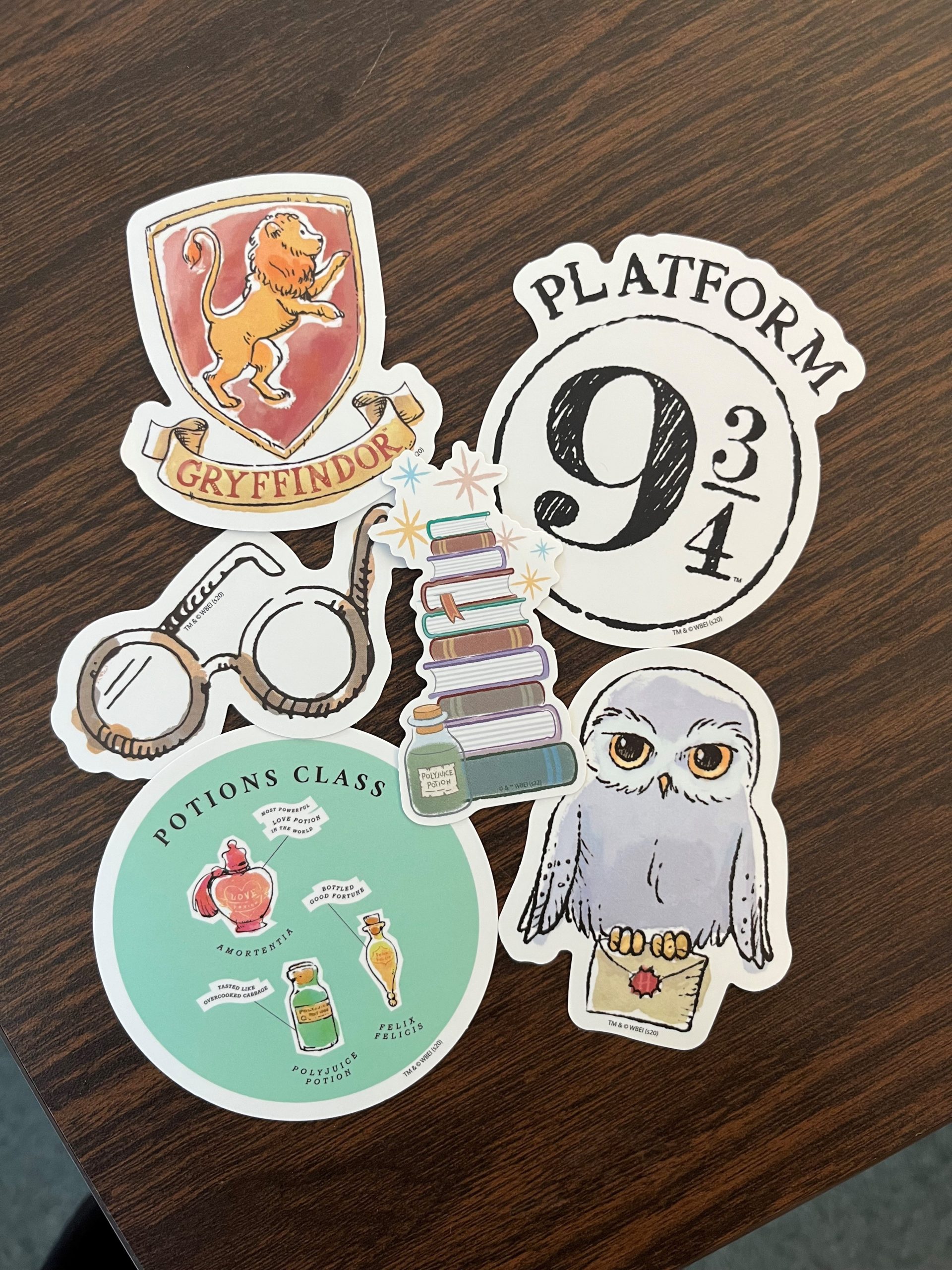 Harry Potter stickers